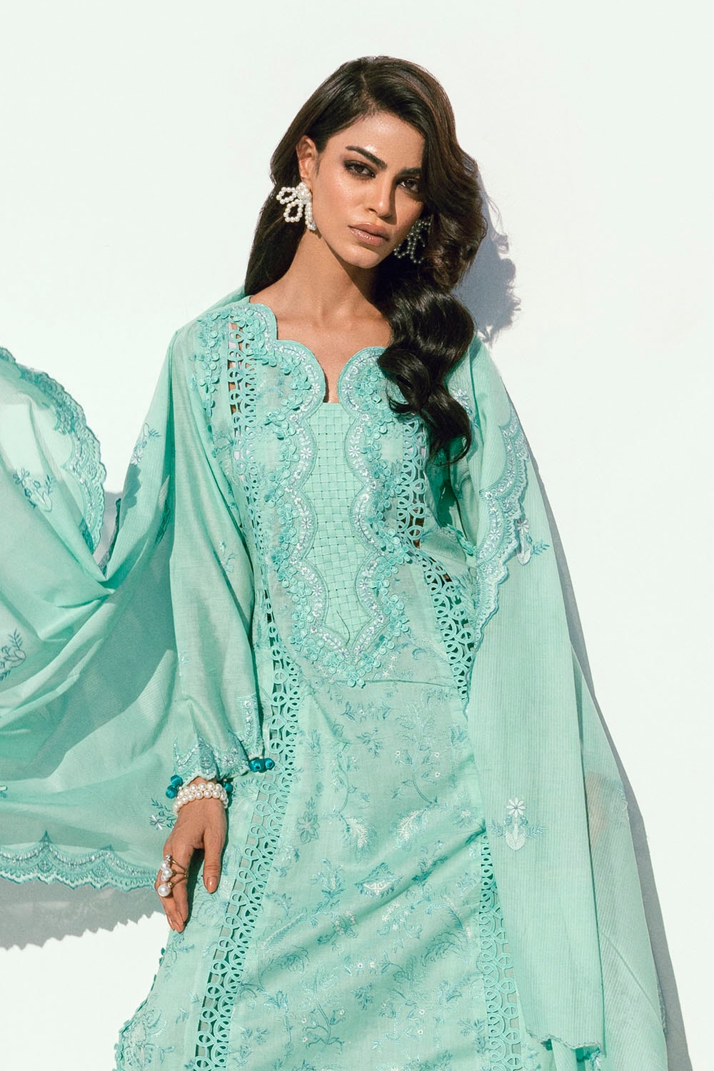 Gul Ahmed | Gul Nilofer 25 | DN-52013 - by - Libasekhas UK - Registered Vendor of : Gul Ahmed - 100% Original Designer Dresss