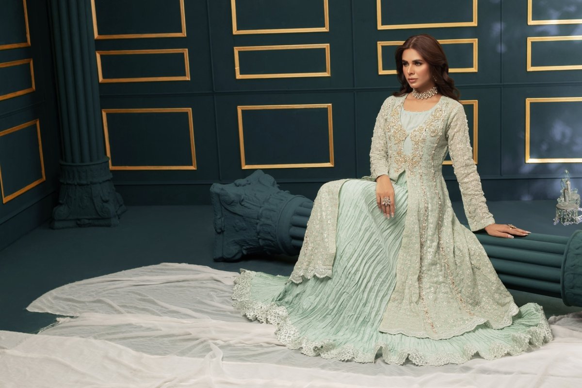 Panache | Pret | Enchanted Oasis - by - Libasekhas UK - Registered Vendor of : Panache By Mona - 100% Original Designer Dresss