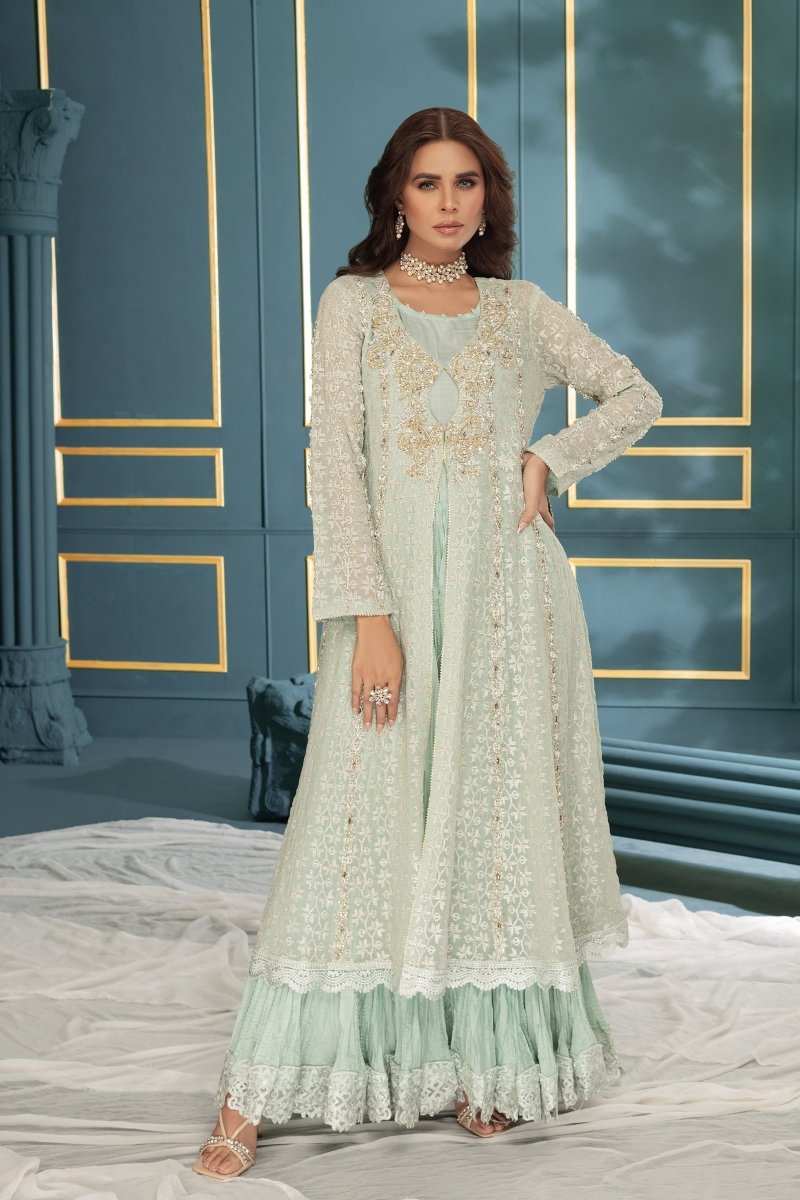 Panache | Pret | Enchanted Oasis - by - Libasekhas UK - Registered Vendor of : Panache By Mona - 100% Original Designer Dresss