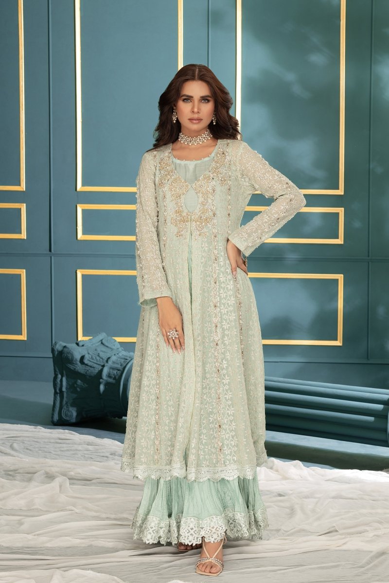 Panache | Pret | Enchanted Oasis - by - Libasekhas UK - Registered Vendor of : Panache By Mona - 100% Original Designer Dresss