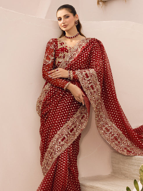 Epoque | Le Tresor Luxury Pret | AMBER - by - Libasekhas UK - Registered Vendor of : Epoque - 100% Original Designer Dresss