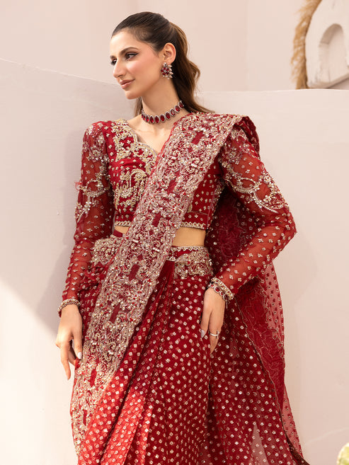 Epoque | Le Tresor Luxury Pret | AMBER - by - Libasekhas UK - Registered Vendor of : Epoque - 100% Original Designer Dresss