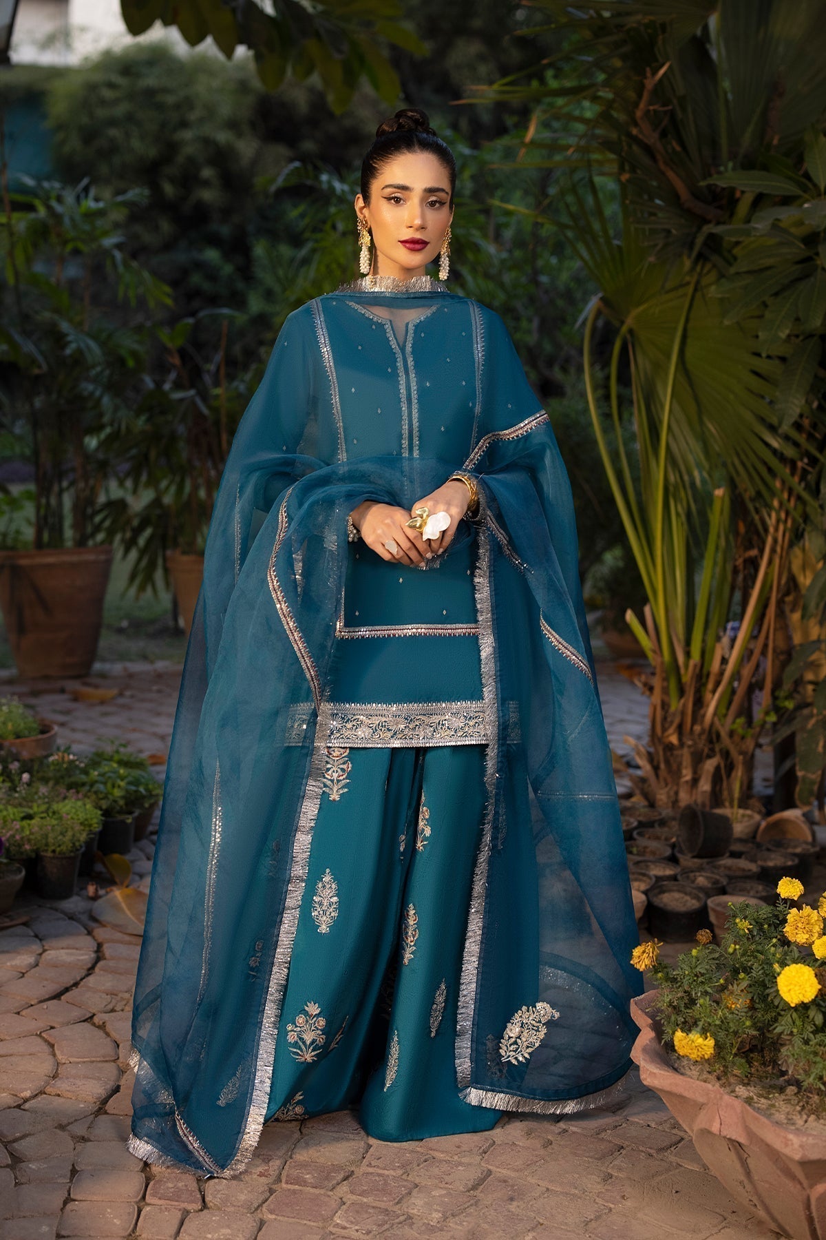 Erum Khan | Shahzeen Eid Collection | TWILIGHT - by - Libasekhas UK - Registered Vendor of : Erum Khan - 100% Original Designer Dresss