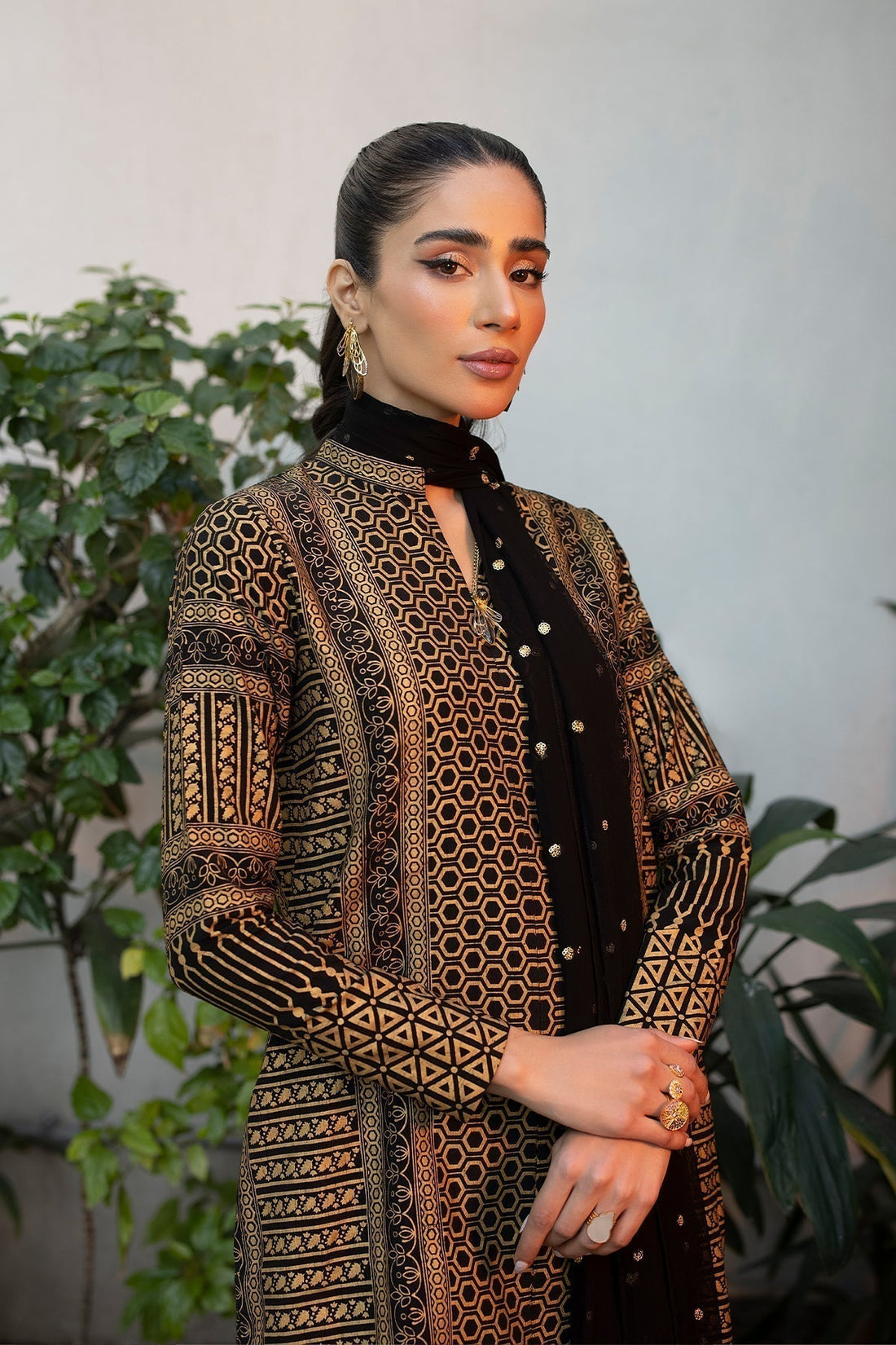 Erum Khan | Shahzeen Eid Collection | SUNSET - by - Libasekhas UK - Registered Vendor of : Erum Khan - 100% Original Designer Dresss