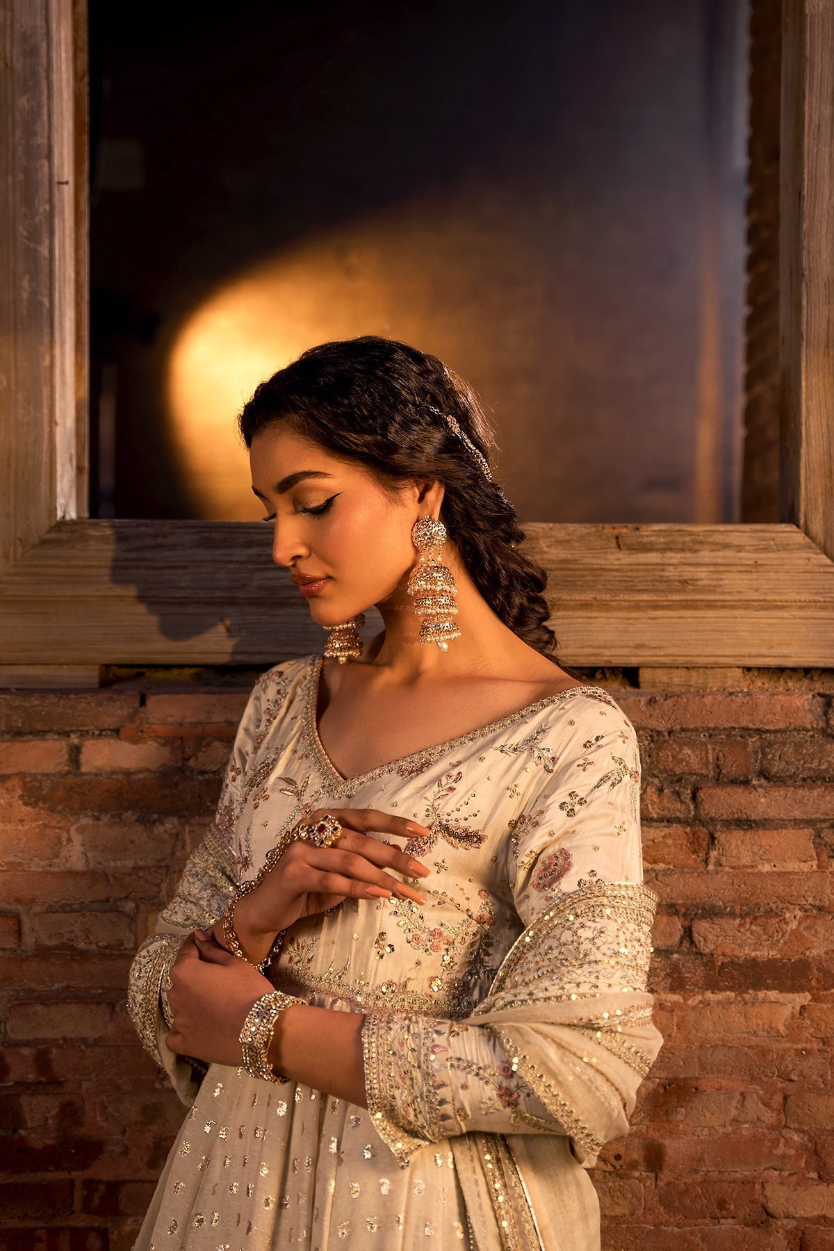 Erum Khan | Shezadian Luxe Formals | BADSHAH BEGUM - by - Libasekhas UK - Registered Vendor of : Erum Khan - 100% Original Designer Dresss