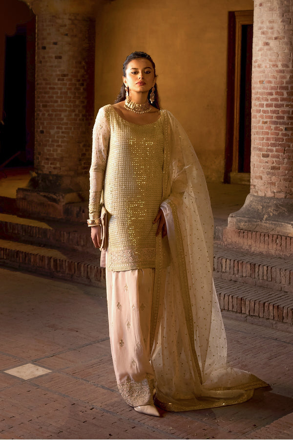 Erum Khan | Shezadian Luxe Formals | ZEB UN NISA - by - Libasekhas UK - Registered Vendor of : Erum Khan - 100% Original Designer Dresss