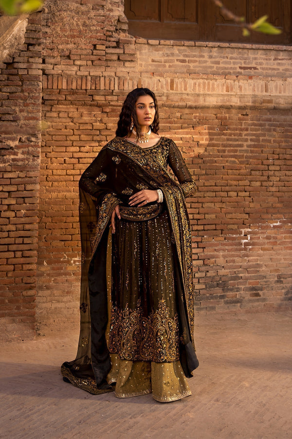 Erum Khan | Shezadian Luxe Formals | ZEENAT - by - Libasekhas UK - Registered Vendor of : Erum Khan - 100% Original Designer Dresss