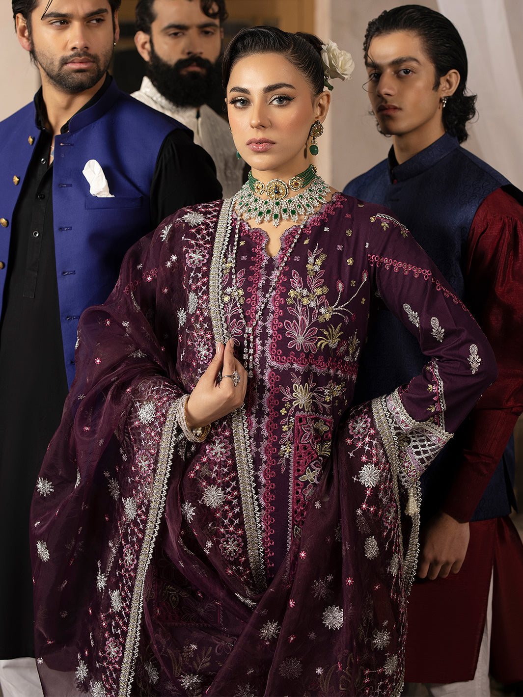 Mahnur | Mahrukh Luxury Lawn 24 | ESME - by - Libasekhas UK - Registered Vendor of : Mahnur - 100% Original Designer Dresss