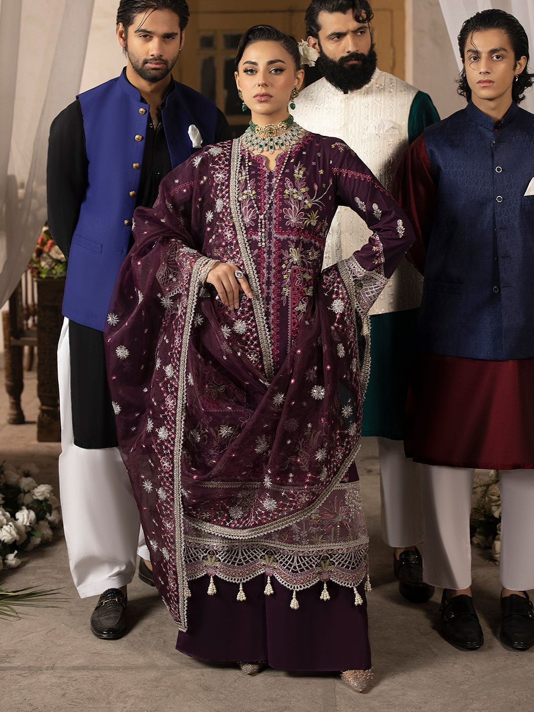 Mahnur | Mahrukh Luxury Lawn 24 | ESME - by - Libasekhas UK - Registered Vendor of : Mahnur - 100% Original Designer Dresss