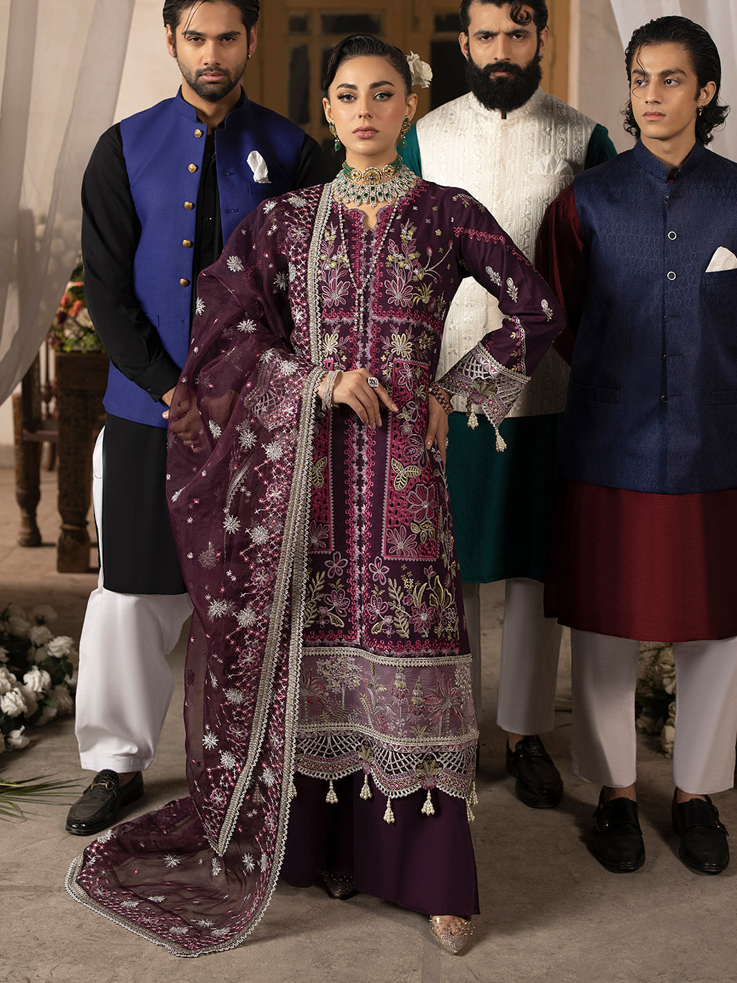 Mahnur | Mahrukh Luxury Lawn 24 | ESME - by - Libasekhas UK - Registered Vendor of : Mahnur - 100% Original Designer Dresss
