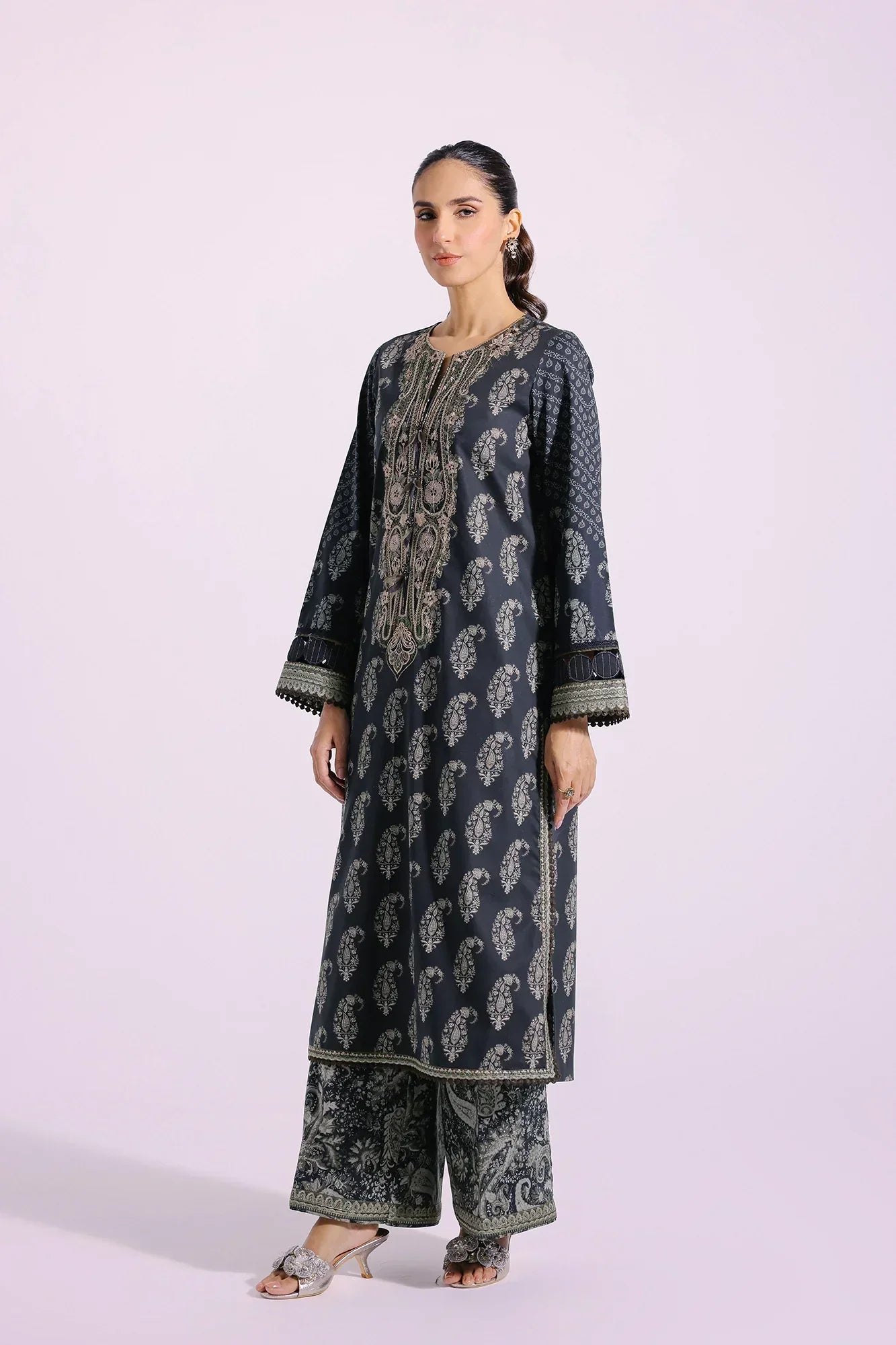 Ethnic | Rozana Collection SS 24 | E0405/203/116 - by - Libasekhas UK - Registered Vendor of : Ethnic - 100% Original Designer Dresss