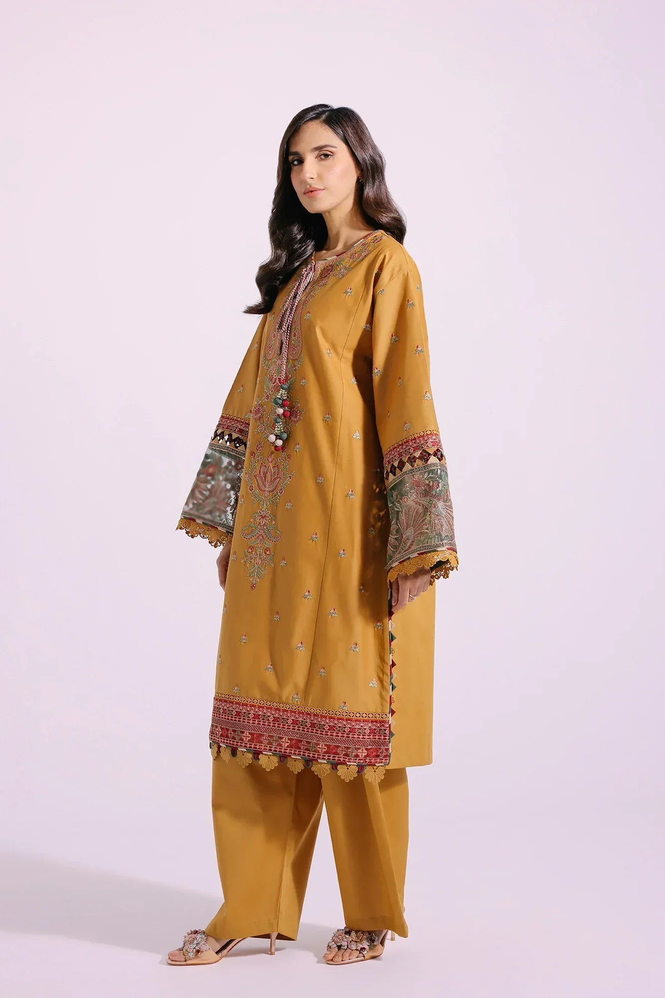 Ethnic | Rozana Collection SS 24 | E0407/203/219 - by - Libasekhas UK - Registered Vendor of : Ethnic - 100% Original Designer Dresss