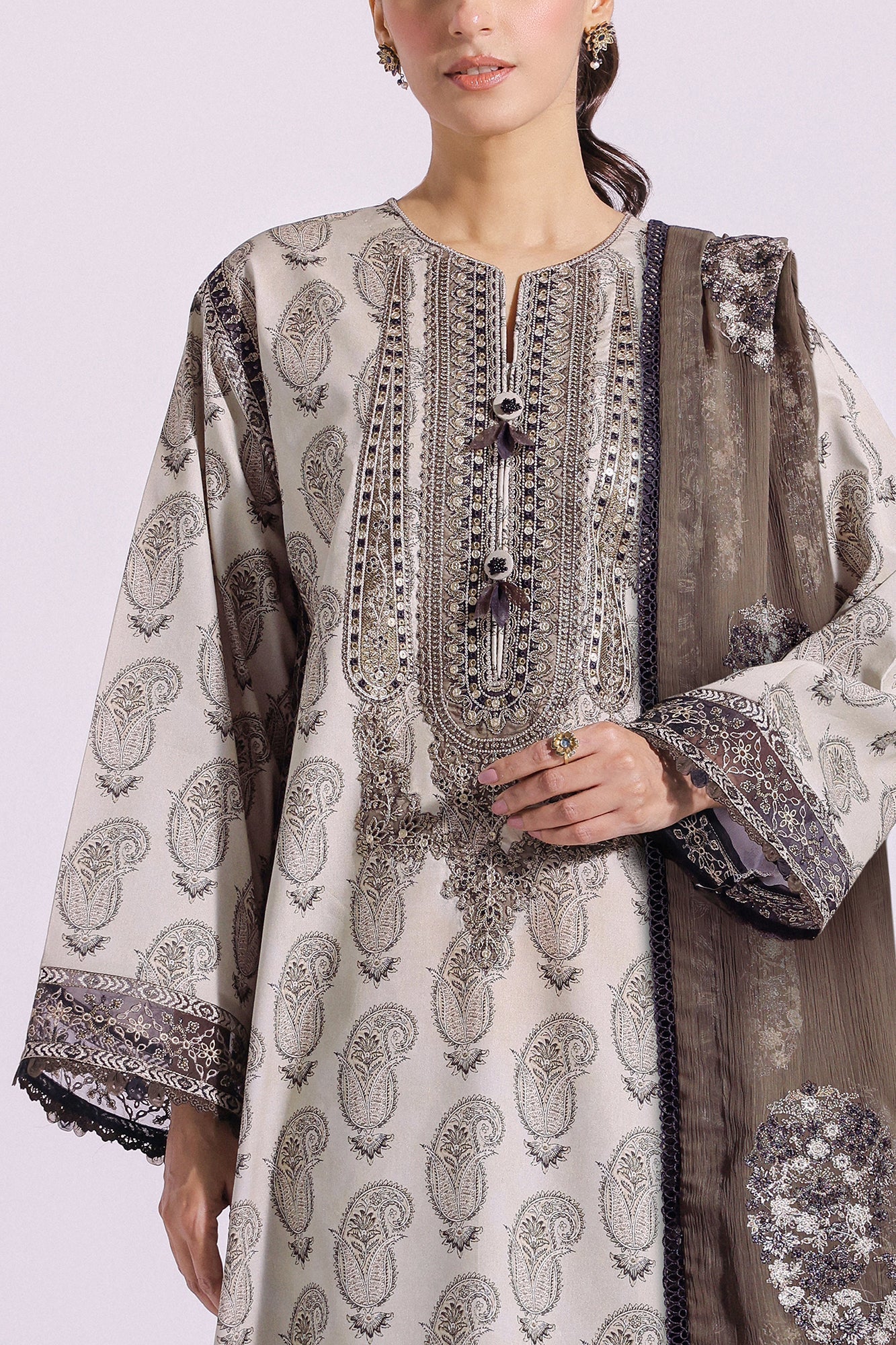 Ethnic | Rozana Collection SS 24 | E0411/203/110 - by - Libasekhas UK - Registered Vendor of : Ethnic - 100% Original Designer Dresss