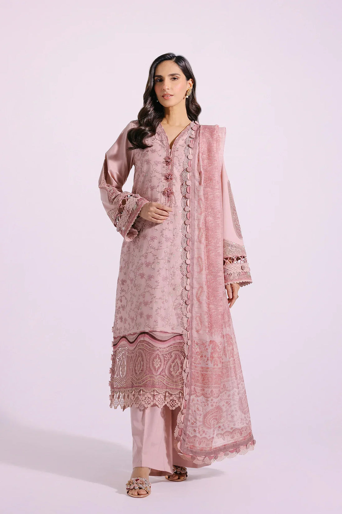 Ethnic | Rozana Collection SS 24 | E0408/203/327 - by - Libasekhas UK - Registered Vendor of : Ethnic - 100% Original Designer Dresss
