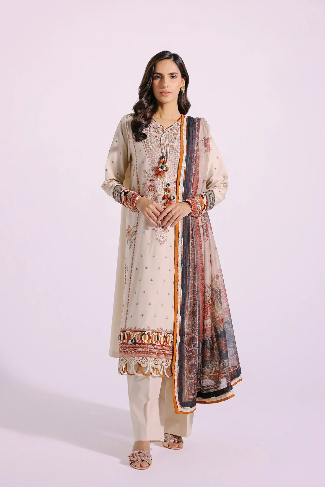 Ethnic | Rozana Collection SS 24 | E0409/203/226 - by - Libasekhas UK - Registered Vendor of : Ethnic - 100% Original Designer Dresss