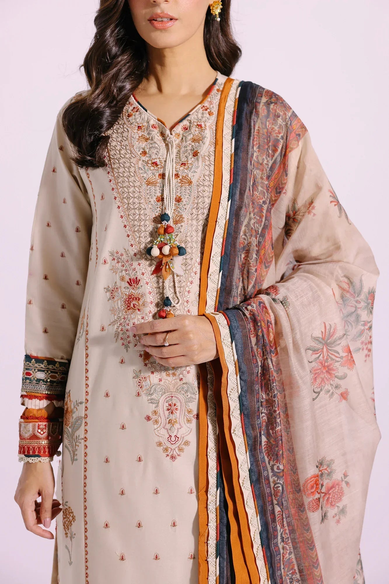 Ethnic | Rozana Collection SS 24 | E0409/203/226 - by - Libasekhas UK - Registered Vendor of : Ethnic - 100% Original Designer Dresss