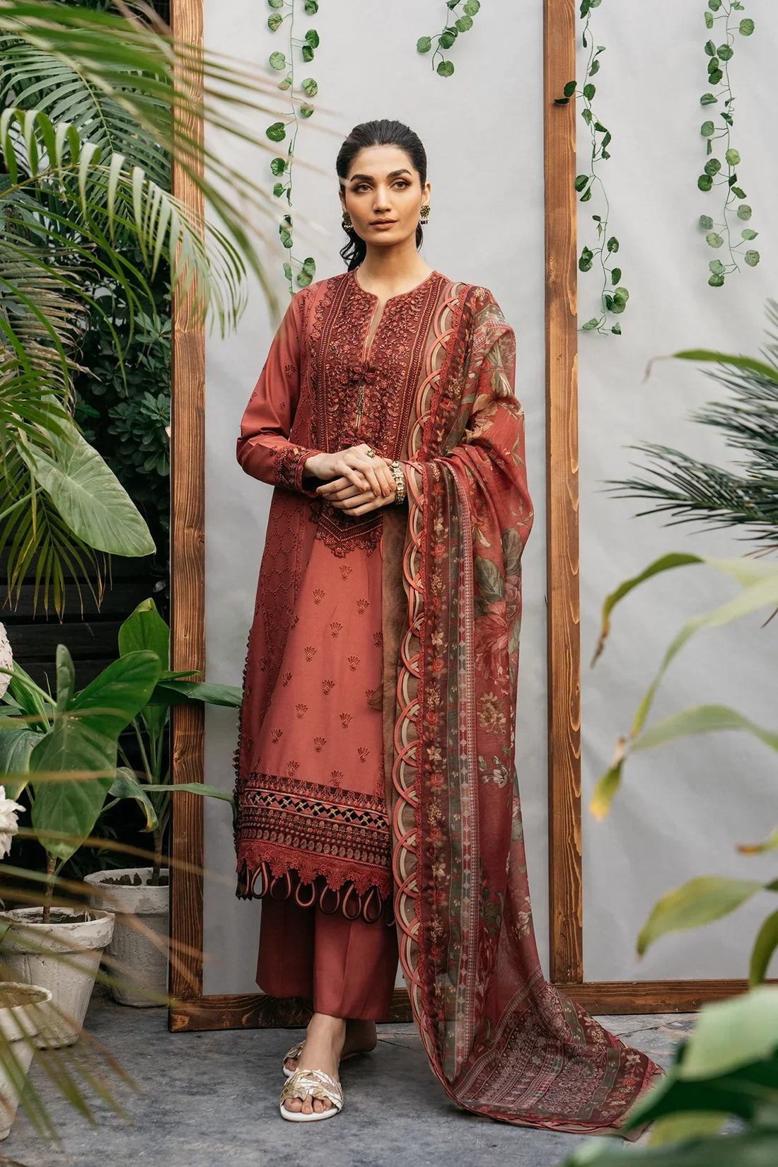 Ethnic | Rozana Collection SS 24 | E0410/203/311 - by - Libasekhas UK - Registered Vendor of : Ethnic - 100% Original Designer Dresss