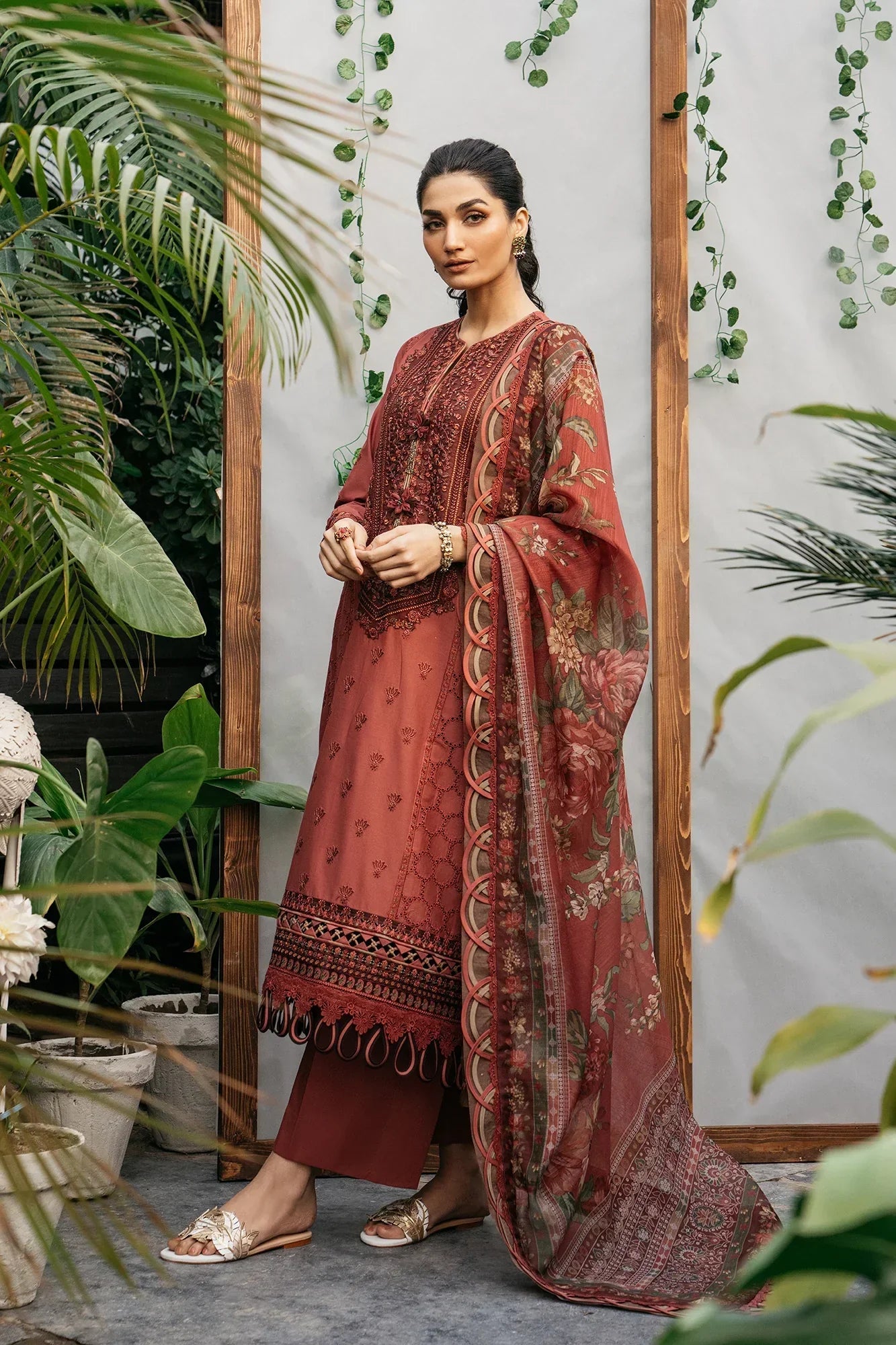 Ethnic | Rozana Collection SS 24 | E0410/203/311 - by - Libasekhas UK - Registered Vendor of : Ethnic - 100% Original Designer Dresss