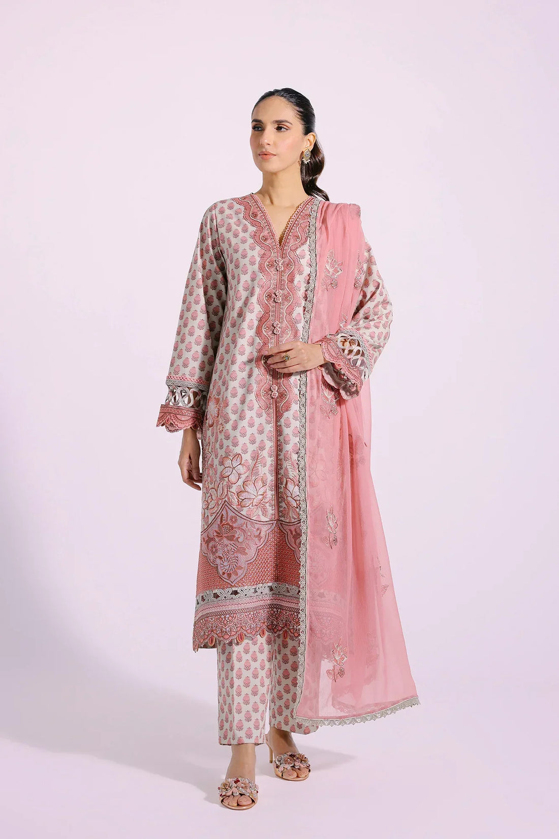 Ethnic | Rozana Collection SS 24 | E0413/203/326 - by - Libasekhas UK - Registered Vendor of : Ethnic - 100% Original Designer Dresss