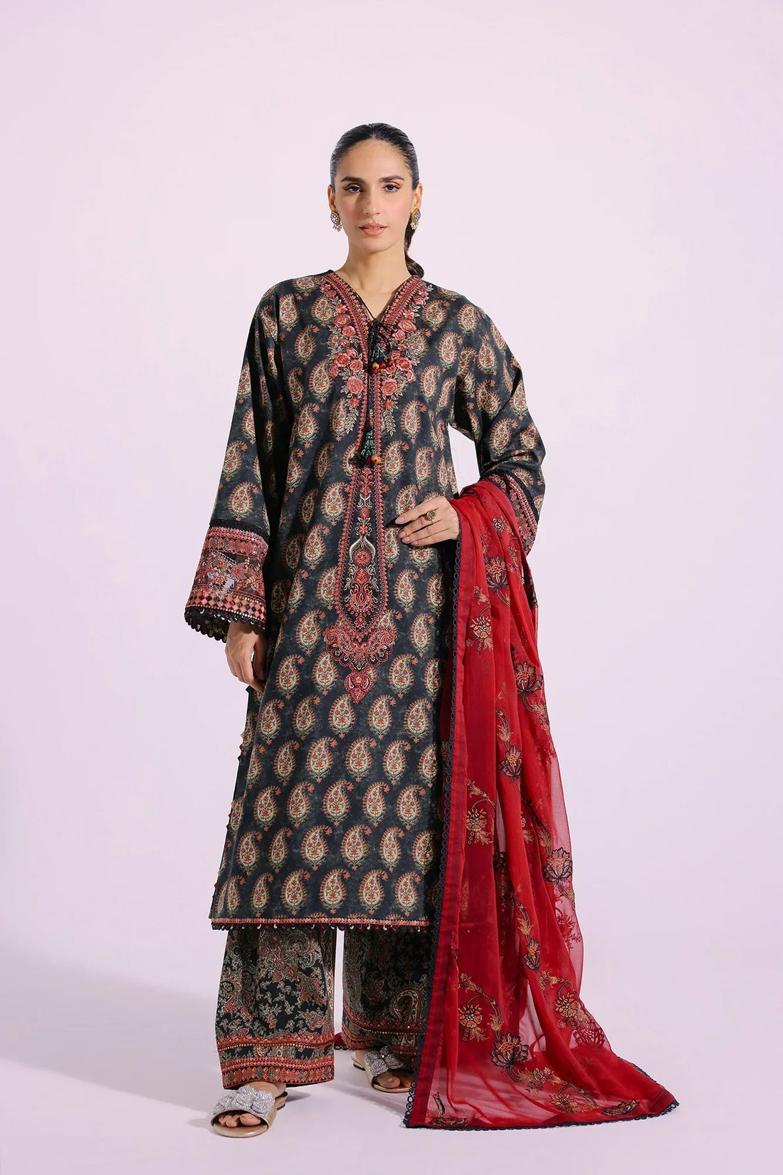 Ethnic | Rozana Collection SS 24 | E0414/203/116 - by - Libasekhas UK - Registered Vendor of : Ethnic - 100% Original Designer Dresss