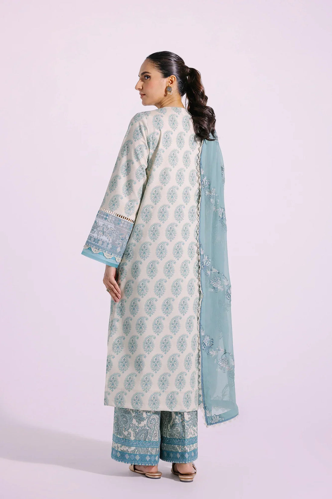 Ethnic | Rozana Collection SS 24 | E0414/203/130 - by - Libasekhas UK - Registered Vendor of : Ethnic - 100% Original Designer Dresss