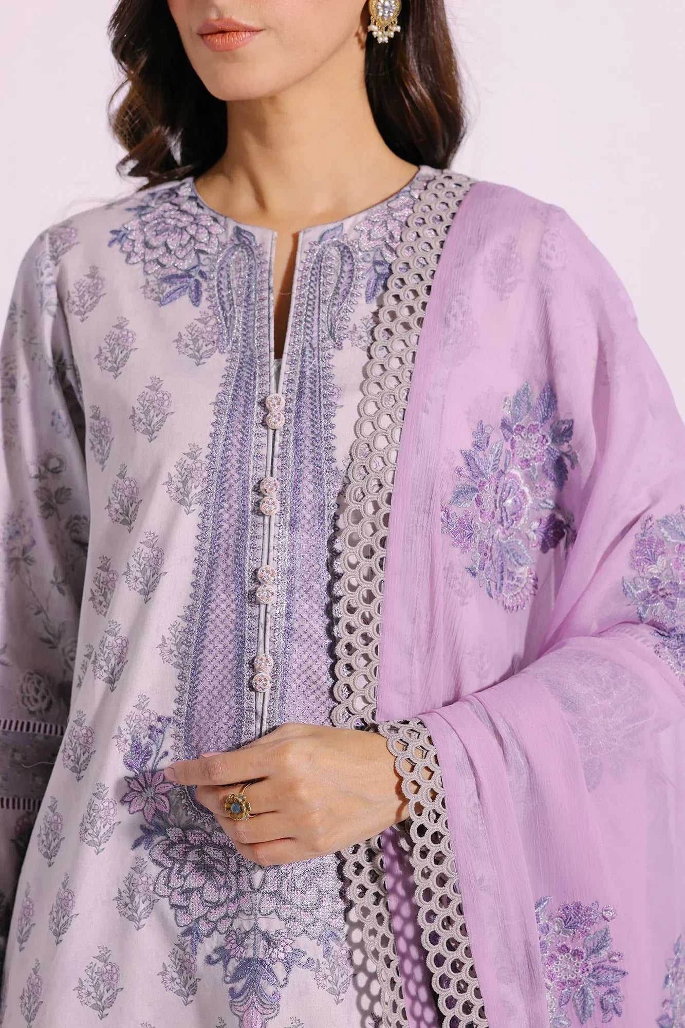 Ethnic | Rozana Collection SS 24 | E0402/203/914 - by - Libasekhas UK - Registered Vendor of : Ethnic - 100% Original Designer Dresss