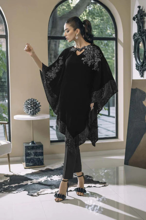 Jeem | Luxury Pret | EVELYN BLACK - by - Libasekhas UK - Registered Vendor of : Jeem - 100% Original Designer Dresss