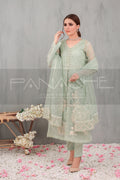 Panache | Pret | Peppermint - by - Libasekhas UK - Registered Vendor of : Panache By Mona - 100% Original Designer Dresss