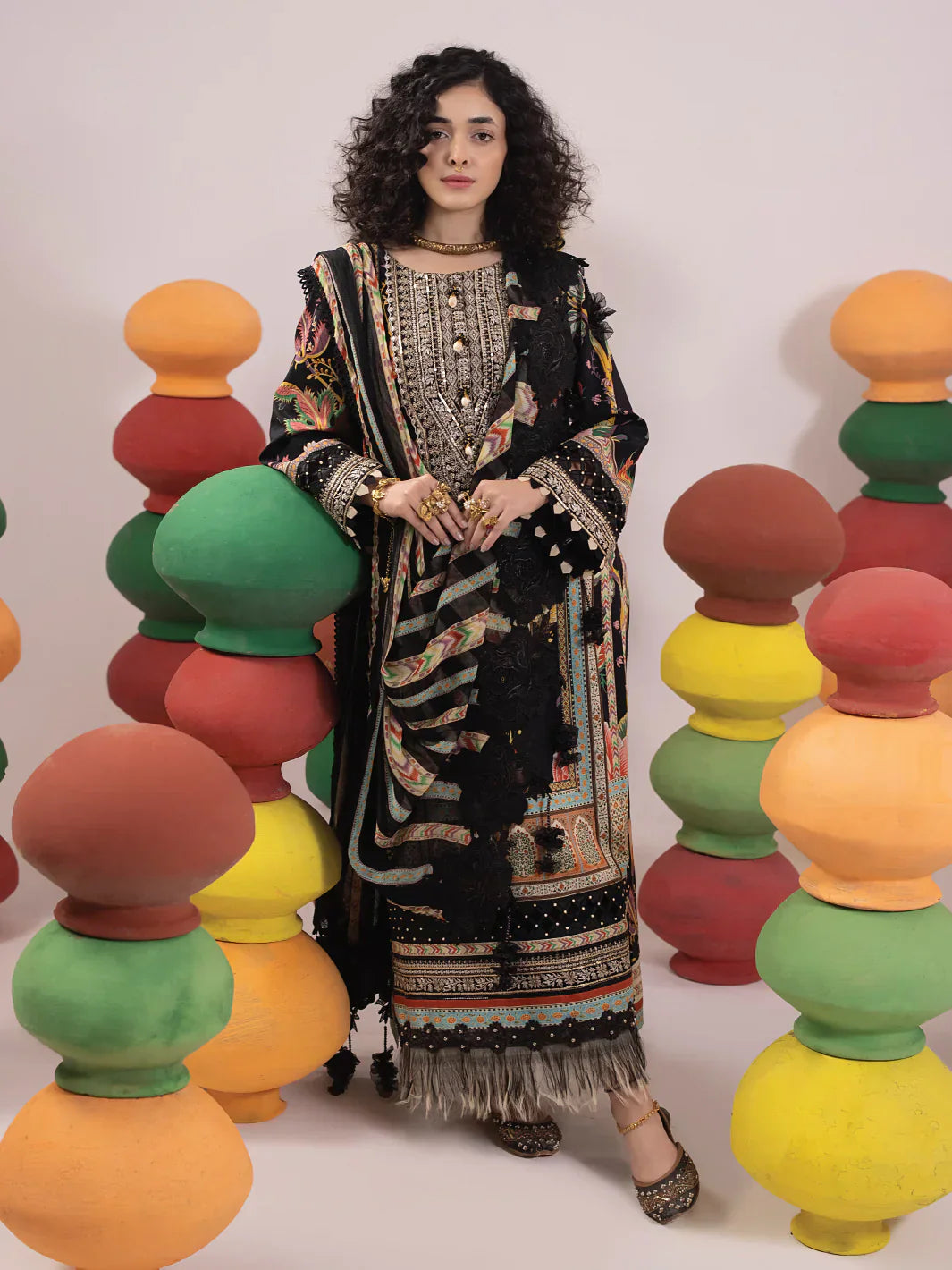 Ittehad | Faiza Faisal Rangeeli Lawn 24 | BulBul - by - Libasekhas UK - Registered Vendor of : Ittehad - 100% Original Designer Dresss