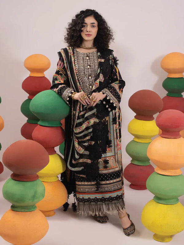 Ittehad | Faiza Faisal Rangeeli Lawn 24 | BulBul - by - Libasekhas UK - Registered Vendor of : Ittehad - 100% Original Designer Dresss