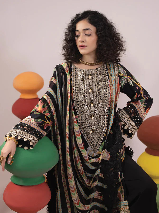 Ittehad | Faiza Faisal Rangeeli Lawn 24 | BulBul - by - Libasekhas UK - Registered Vendor of : Ittehad - 100% Original Designer Dresss
