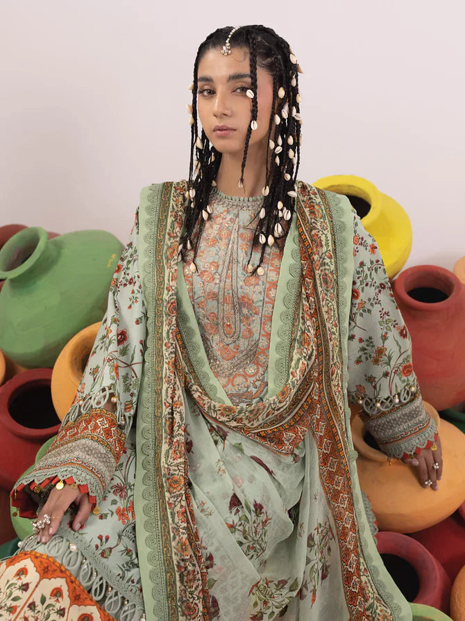 Ittehad | Faiza Faisal Rangeeli Lawn 24 | Chambeli - by - Libasekhas UK - Registered Vendor of : Ittehad - 100% Original Designer Dresss