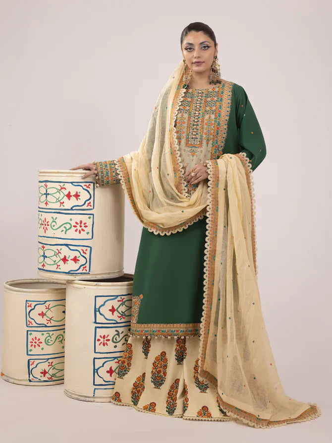 Ittehad | Faiza Faisal Rangeeli Lawn 24 | Zebo - by - Libasekhas UK - Registered Vendor of : Ittehad - 100% Original Designer Dresss