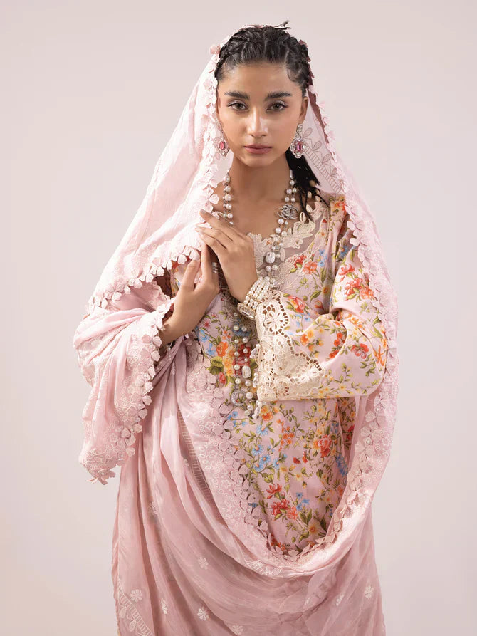 Ittehad | Faiza Faisal Rangeeli Lawn 24 | Laali - by - Libasekhas UK - Registered Vendor of : Ittehad - 100% Original Designer Dresss