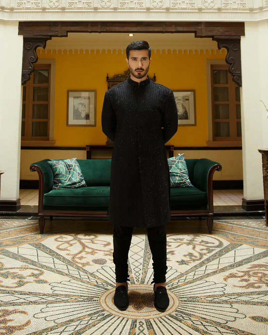 Pakistani Menswear | FSQ-Burak - by - Libasekhas UK - Registered Vendor of : Menswear - 100% Original Designer Dresss