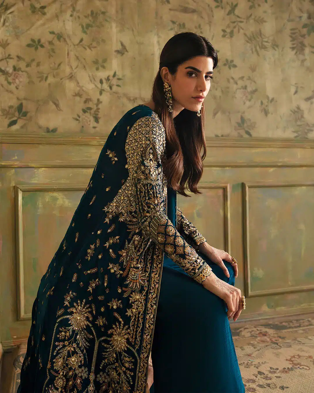Faiza Saqlain | Manaar Luxe Formals 23 | Haanie - by - Libasekhas UK - Registered Vendor of : Faiza Saqlain - 100% Original Designer Dresss