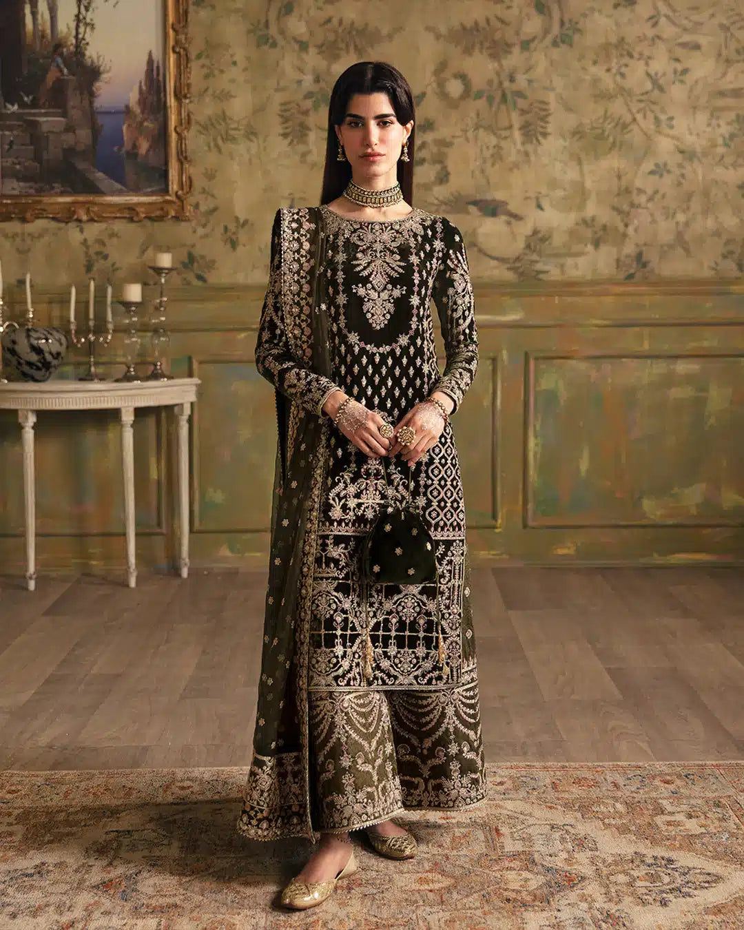 Faiza Saqlain | Manaar Luxe Formals 23 | Adara - by - Libasekhas UK - Registered Vendor of : Faiza Saqlain - 100% Original Designer Dresss