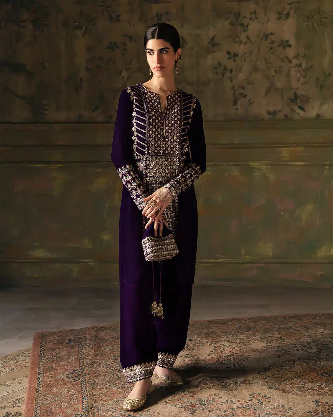 Faiza Saqlain | Manaar Luxe Formals 23 | Elayha - by - Libasekhas UK - Registered Vendor of : Faiza Saqlain - 100% Original Designer Dresss