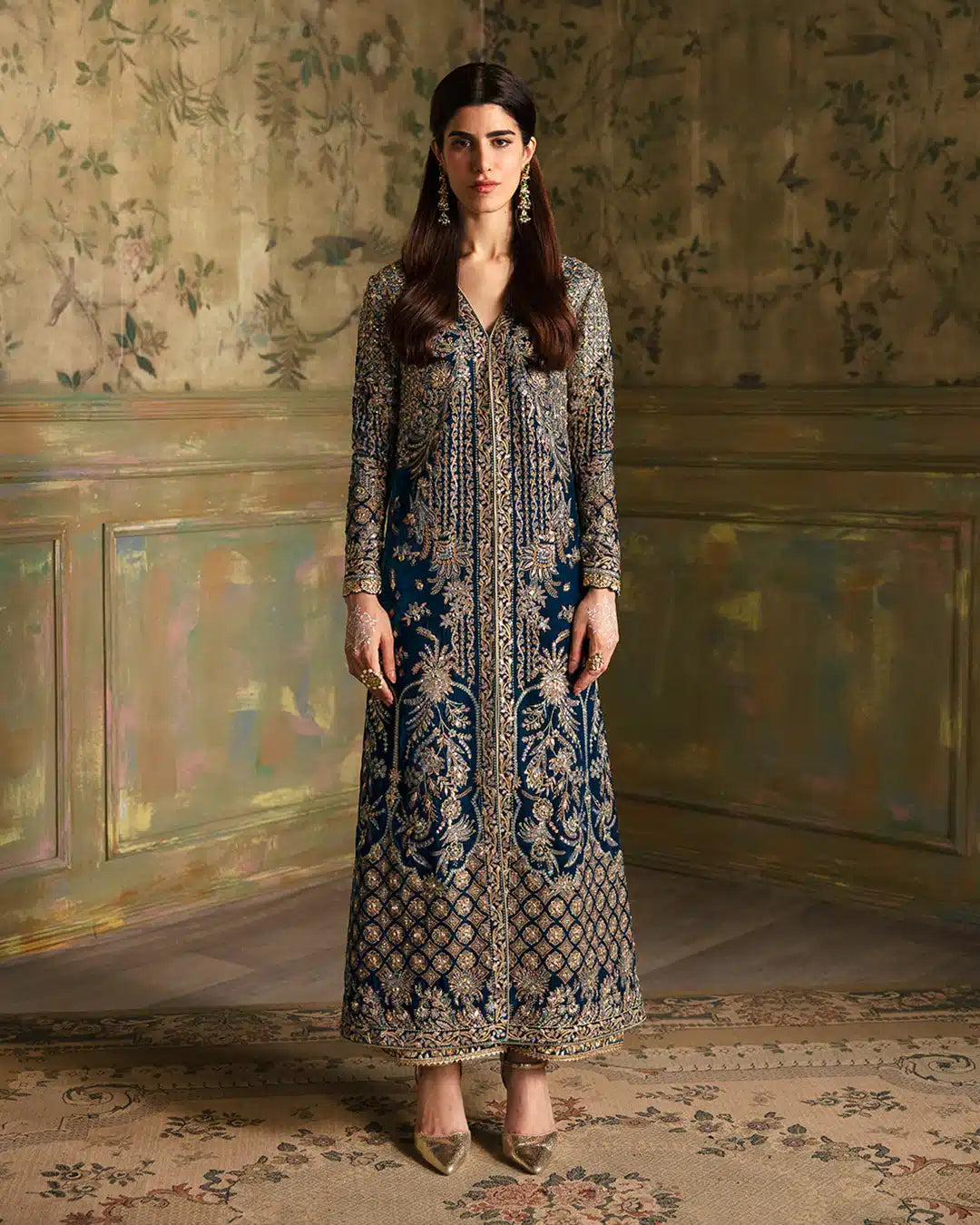 Faiza Saqlain | Manaar Luxe Formals 23 | Haanie - by - Libasekhas UK - Registered Vendor of : Faiza Saqlain - 100% Original Designer Dresss