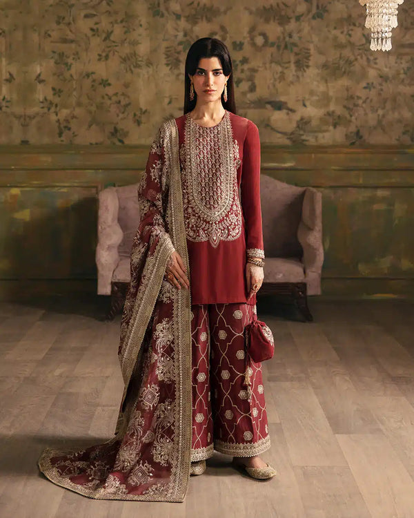 Faiza Saqlain | Manaar Luxe Formals 23 | Negar - by - Libasekhas UK - Registered Vendor of : Faiza Saqlain - 100% Original Designer Dresss