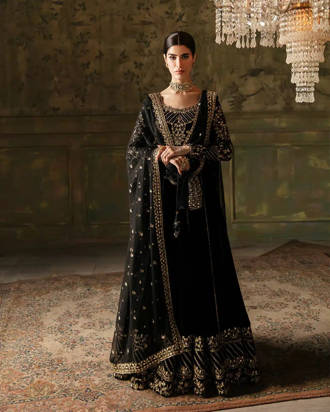 Faiza Saqlain | Manaar Luxe Formals 23 | Venera - by - Libasekhas UK - Registered Vendor of : Faiza Saqlain - 100% Original Designer Dresss