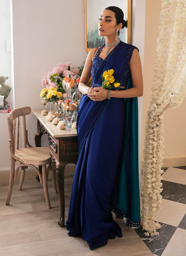 Farah Talib Aziz | Mayna Festive Luxe | ALMA OMBRE - by - Libasekhas UK - Registered Vendor of : Farah Talib Aziz - 100% Original Designer Dresss