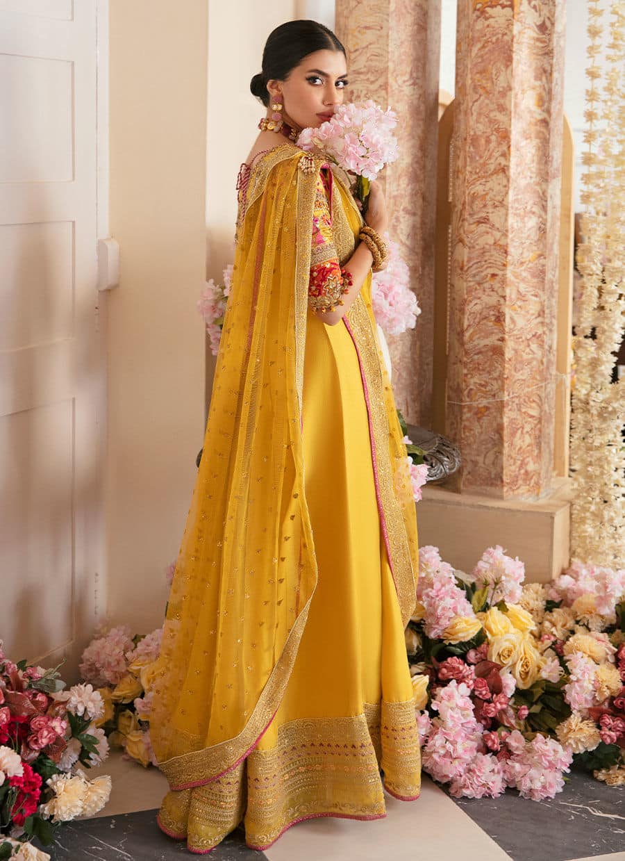 Farah Talib Aziz | Mayna Festive Luxe | AQIQ KIWI - by - Libasekhas UK - Registered Vendor of : Farah Talib Aziz - 100% Original Designer Dresss