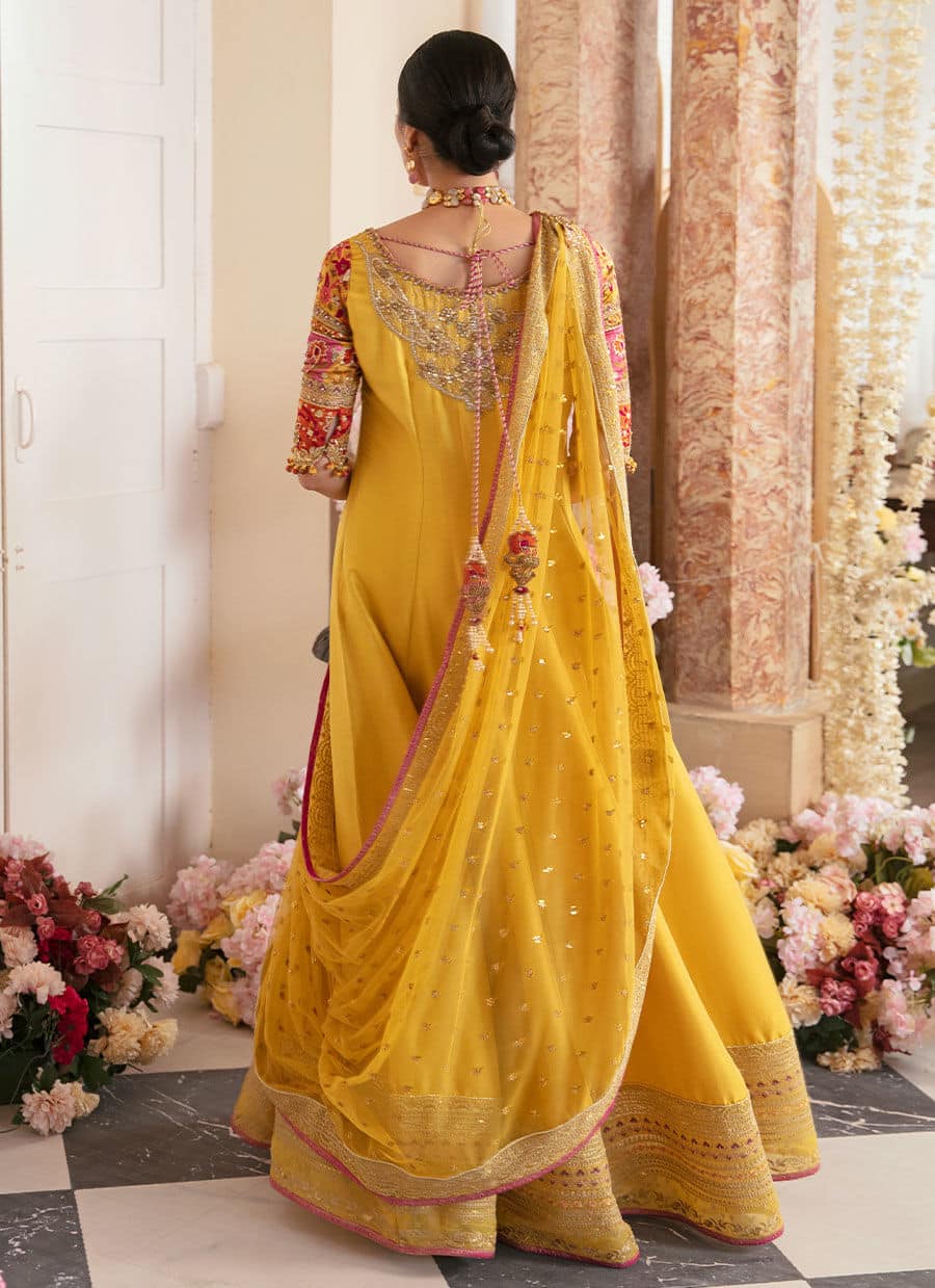 Farah Talib Aziz | Mayna Festive Luxe | AQIQ KIWI - by - Libasekhas UK - Registered Vendor of : Farah Talib Aziz - 100% Original Designer Dresss