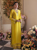Farah Talib Aziz | Mayna Festive Luxe | Veesta Lime - by - Libasekhas UK - Registered Vendor of : Farah Talib Aziz - 100% Original Designer Dresss