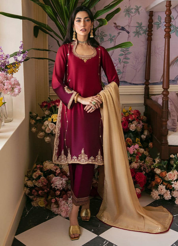 Farah Talib Aziz | Mayna Festive Luxe | ZIVA - by - Libasekhas UK - Registered Vendor of : Farah Talib Aziz - 100% Original Designer Dresss