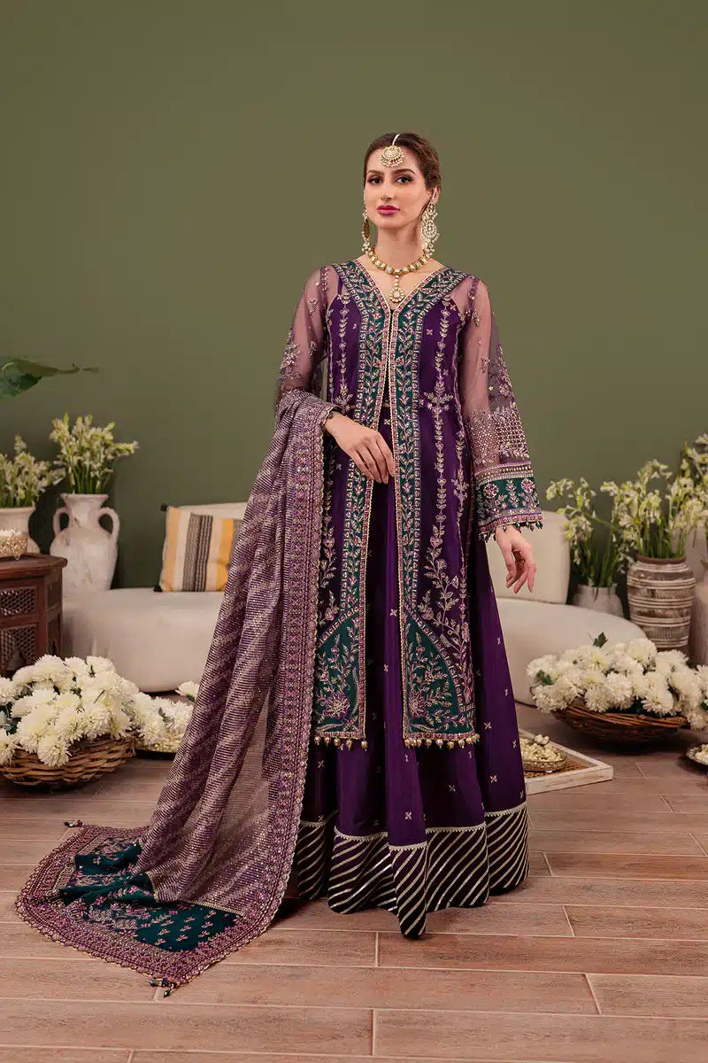 Farasha | Tabeer Wedding Formals 23 | Iris - by - Libasekhas UK - Registered Vendor of : Farasha - 100% Original Designer Dresss