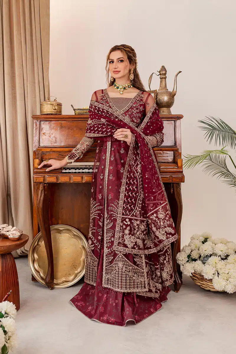 Farasha | Tabeer Wedding Formals 23 | Valentina - by - Libasekhas UK - Registered Vendor of : Farasha - 100% Original Designer Dresss