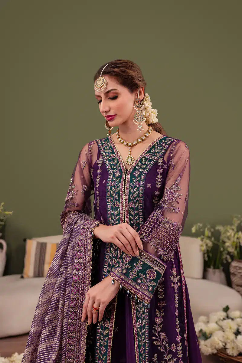 Farasha | Tabeer Wedding Formals 23 | Iris - by - Libasekhas UK - Registered Vendor of : Farasha - 100% Original Designer Dresss