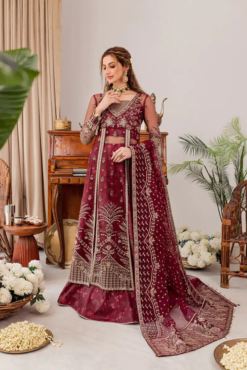 Farasha | Tabeer Wedding Formals 23 | Valentina - by - Libasekhas UK - Registered Vendor of : Farasha - 100% Original Designer Dresss